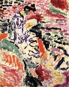 Woman in a Japanese Robe Henri Matisse